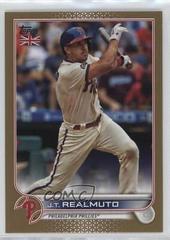 J. T. Realmuto [Gold] #4 Baseball Cards 2022 Topps UK Edition Prices