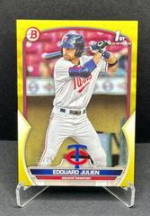Edouard Julien [Yellow] #BP-82 Baseball Cards 2023 Bowman Paper Prospects Prices