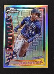 Julio Rodriguez #YQ-2 Baseball Cards 2022 Topps Chrome Youthquake Prices