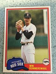 Win Remmerswaal #38 Baseball Cards 1981 Topps Prices