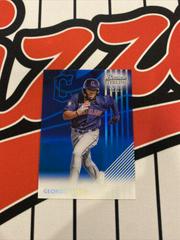 George Valera [Blue] #ST-GV Baseball Cards 2022 Bowman Sterling Tek Prices