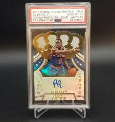 RJ Barrett [Gold] Basketball Cards 2019 Panini Crown Royale Rookie Autographs Prices