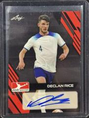 Declan Rice #BA-DR2 Soccer Cards 2023 Leaf Goal Autographs Prices