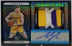Austin Reaves [Jersey Autograph Blue] #202 Basketball Cards 2021 Panini Obsidian Prices
