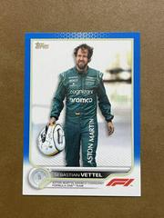Sebastian Vettel [Blue] #10 Racing Cards 2022 Topps Formula 1 Prices