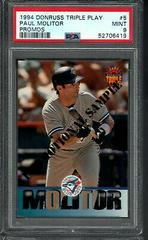 Paul Molitor [Promos] #5 Baseball Cards 1994 Donruss Triple Play Prices