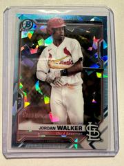 Jordan Walker [Aqua] #BCP-236 Baseball Cards 2021 Bowman Chrome Sapphire Prospects Prices