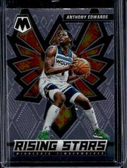 Anthony Edwards #3 Basketball Cards 2021 Panini Mosaic Rising Stars Prices