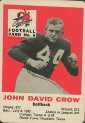 John David Crow Football Cards 1960 Mayrose Cardinals Prices