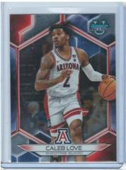 Caleb Love #2 Basketball Cards 2023 Bowman Best University Prices