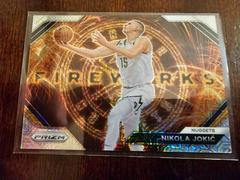 Nikola Jokic [Mojo] #22 Basketball Cards 2023 Panini Prizm Fireworks Prices