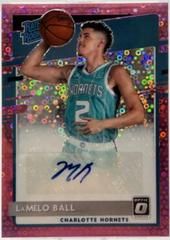LaMelo Ball [Autograph Fast Break Pink] #153 Basketball Cards 2020 Panini Donruss Optic Prices