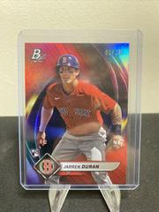Jarren Duran [Red] #27 Baseball Cards 2022 Bowman Platinum Prices