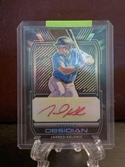 Jarred Kelenic [Yellow] Baseball Cards 2021 Panini Chronicles Obsidian Autographs Prices