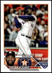 Yordan Alvarez #OTC-13 Baseball Cards 2023 Topps Oversize Cards Flagship Collection Prices