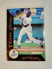Brian McRae #20 Baseball Cards 1992 Pinnacle Team 2000 Prices