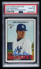 Luis Severino #ROA-LS Baseball Cards 2016 Topps Heritage Real One Autographs Prices
