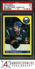 Gil Perreault Hockey Cards 1985 Topps Box Bottoms Hand Cut Prices