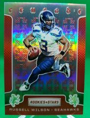 Russell Wilson [Red] Football Cards 2016 Panini Rookies & Stars Crusade Prices