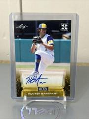 Hunter Barnhart [Retail] Baseball Cards 2020 Leaf Draft Autographs Prices