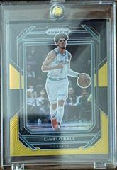 LaMelo Ball [Black Gold] Basketball Cards 2022 Panini Prizm Prices
