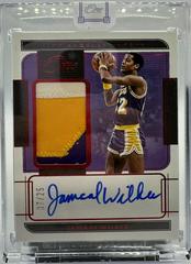 Jamaal Wilkes [Red] Basketball Cards 2021 Panini One and One Jersey Autographs Prices