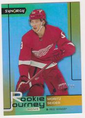 Moritz Seider Hockey Cards 2021 Upper Deck Synergy Rookie Journey Home Prices