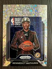 Bennedict Mathurin [Fast Break] #8 Basketball Cards 2022 Panini Prizm Luck of the Lottery Prices