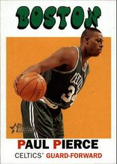 Paul Pierce #22 Basketball Cards 2000 Topps Heritage Prices