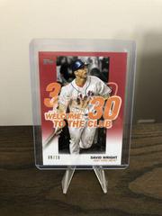 David Wright [Red] #WC-5 Baseball Cards 2023 Topps Welcome to the Club Prices