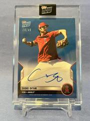 Shohei Ohtani [Autograph] #817B Baseball Cards 2022 Topps Now Prices