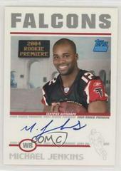 Michael Jenkins Football Cards 2004 Topps Rookie Premiere Autograph Prices