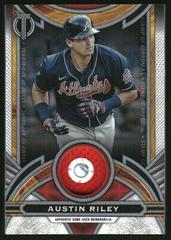 Austin Riley Baseball Cards 2023 Topps Tribute Stamp of Approval Relics Prices