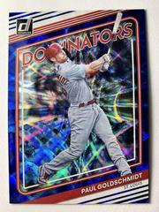 Paul Goldschmidt [Blue] #D-9 Baseball Cards 2022 Panini Donruss Dominators Prices