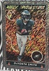 DeVonta Smith [White Shimmer] #HR-1 Football Cards 2023 Panini Phoenix Hot Routes Prices