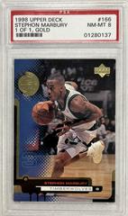 Stephon Marbury [Gold 1 of 1] #166 Basketball Cards 1998 Upper Deck Prices