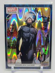 Charles Xavier [Teal Wave] #163 Marvel 2023 Upper Deck Platinum Prices