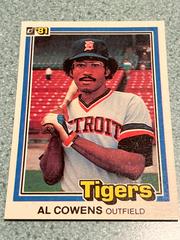Al Cowens #369 Baseball Cards 1981 Donruss Prices