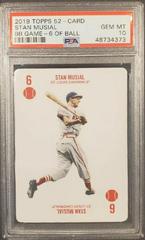 Stan Musial [6 of Ball] Baseball Cards 2019 Topps 52 Card Baseball Game Prices