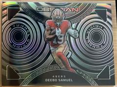 Deebo Samuel [Yellow Electric Etch] #23 Football Cards 2023 Panini Obsidian Tunnel Vision Prices
