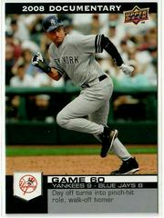 Derek Jeter #1690 Baseball Cards 2008 Upper Deck Documentary Prices