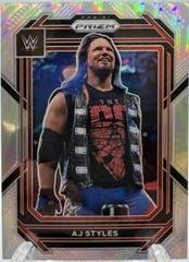 AJ Styles [Silver] #119 Wrestling Cards 2023 Panini Prizm WWE Prices