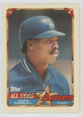 Juan Samuel Baseball Cards 1990 Ames All Stars Prices