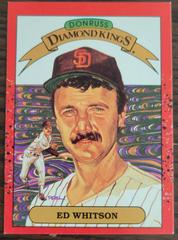 Ed Whitson #26 Baseball Cards 1989 Donruss Diamond Kings Prices