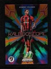 Dominic Solanke [Orange] Soccer Cards 2022 Panini Prizm Premier League Kaleidoscopic Prices
