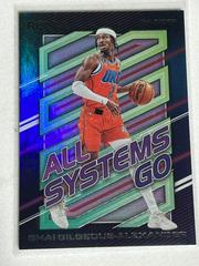 Shai Gilgeous Alexander #17 Basketball Cards 2022 Panini Recon All Systems Go Prices