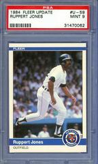 Ruppert Jones #U-59 Baseball Cards 1984 Fleer Update Prices