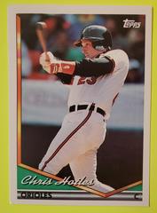 Chris Hoiles #295 Baseball Cards 1994 Topps Prices