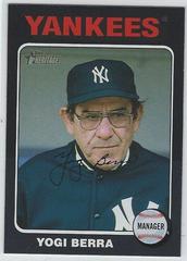 Yogi Berra [Black Border] #123 Baseball Cards 2024 Topps Heritage Prices