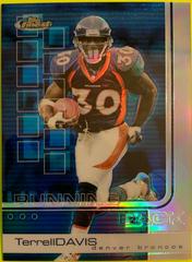 Terrell Davis [Refractor] #8 Football Cards 2002 Topps Finest Prices